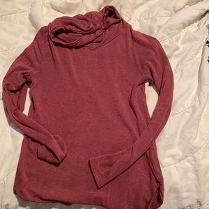 Turtleneck pink long sleeve